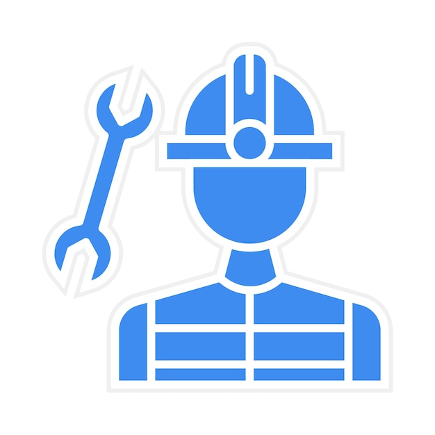 Vector plumber icon vector image can be used for women