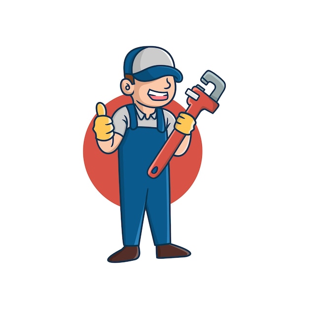 plumber master master cartoon pipe
