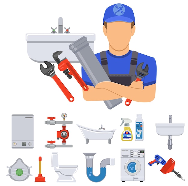 Plumbing Service Concept