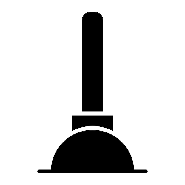 Vector plunger vector illustration