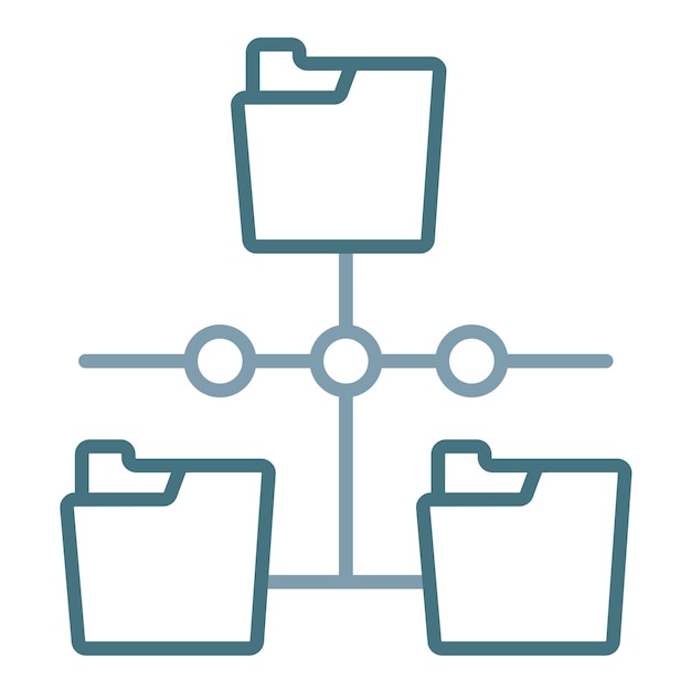 Vector plurality of sources flat illustration