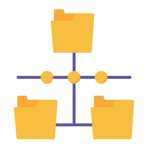 Vector plurality of sources flat illustration