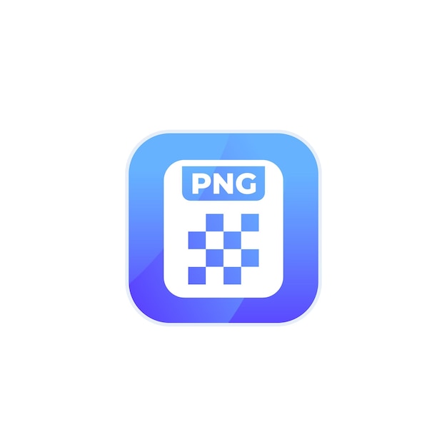 Значок файла PNG для Интернета и приложений