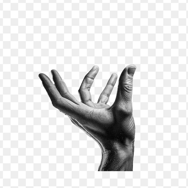 Прозрачность PNG Hand Sign Grunge