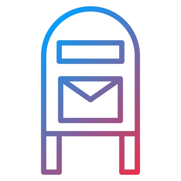 Po Box icon vector image Can be used for Postal Service