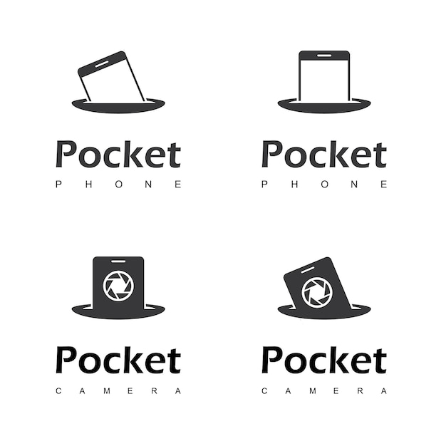 Pocket Gadget Mobile phone Logo