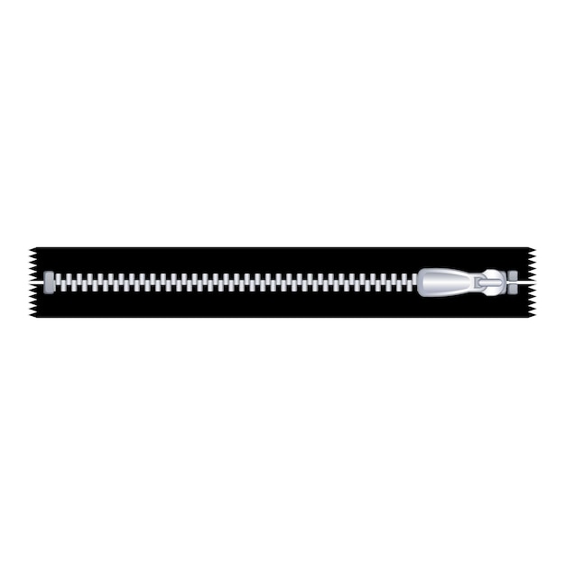 pocket zipper icon cartoon of pocket zipper vector icon for web design isolated on white background