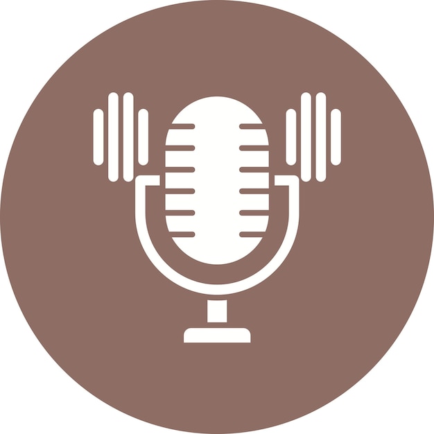 Podcast icon vector image Can be used for Influencer Marketing