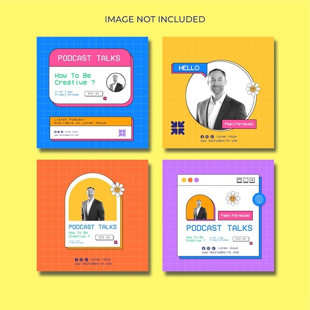 podcast instagram post template