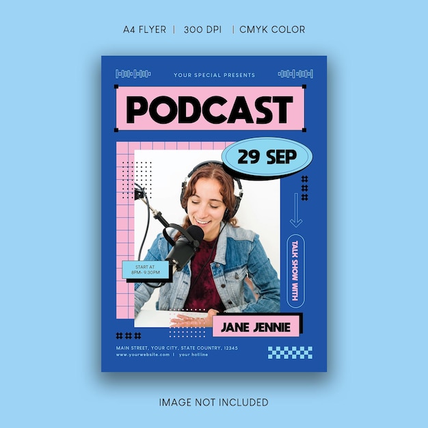 Podcast Live Flyer
