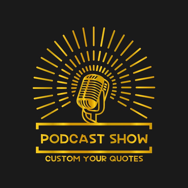 Podcast logo audio