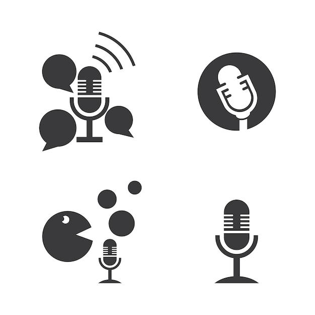 Podcast vector design