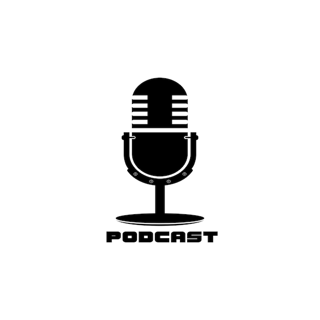 Podcast Vector icon design illustration Template