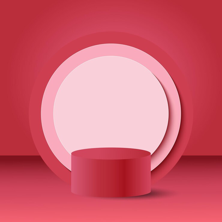 Vector podium, scene for the presentation of products