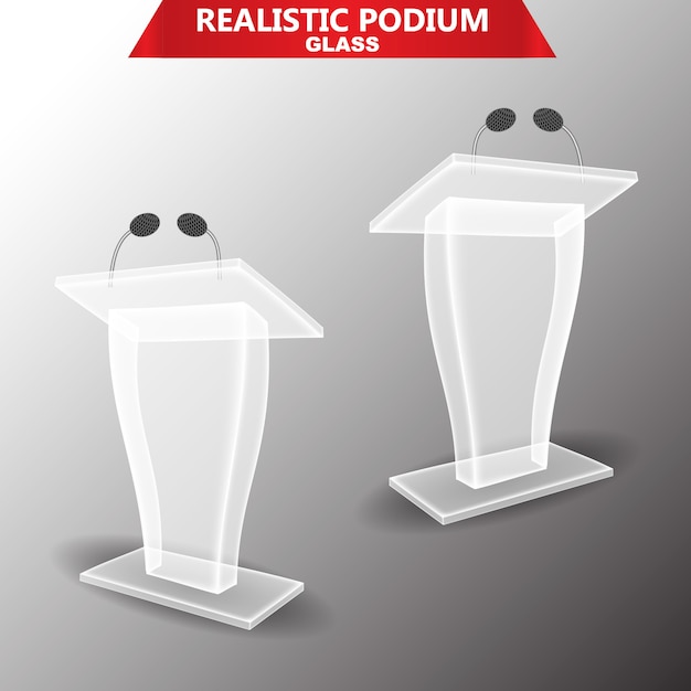 Podiumglas verlichting