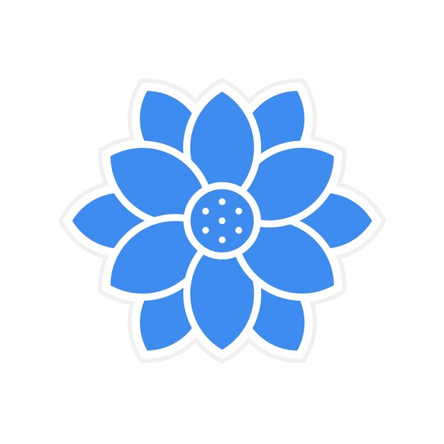 Poinsettia icoon vector afbeelding Kan worden gebruikt voor tuinieren