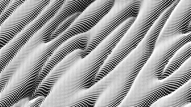 Point wave noise texture Abstract dot background Technological cyberspace background