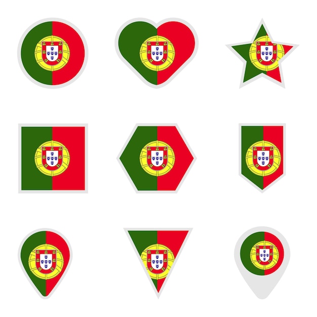 Vector pointer collection with shape flag design