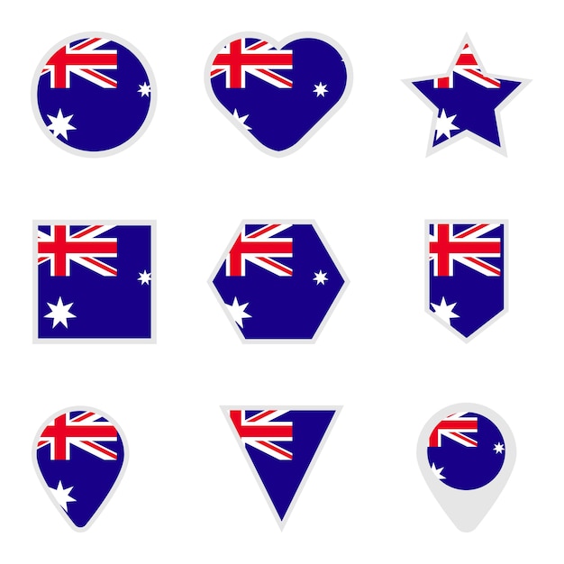 Pointer collection with shape flag design