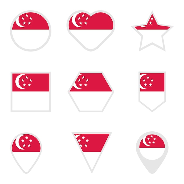 Pointer collection with shape flag design