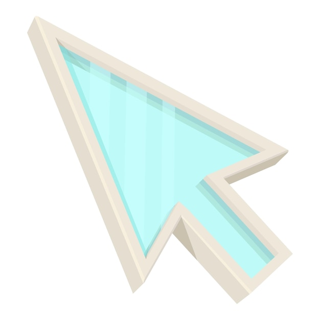 Pointer icon Cartoon illustration of pointer vector icon for web