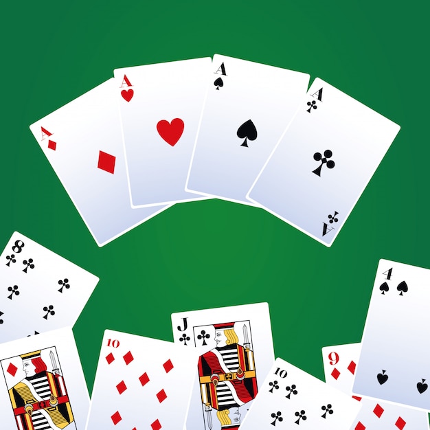 Carte da gioco per il poker