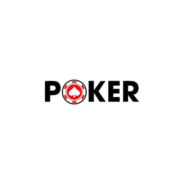 poker logo ontwerp