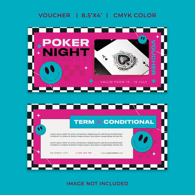 poker night voucher