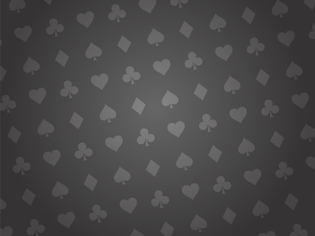 Vector poker table background in gray color