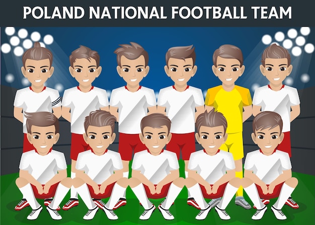 Poland National Football Team for International Tournament