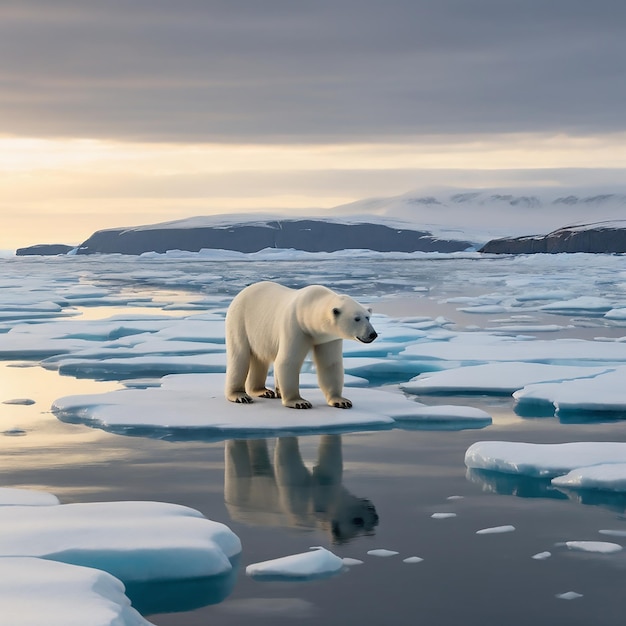 Vector polar bears playing churchill sunlight