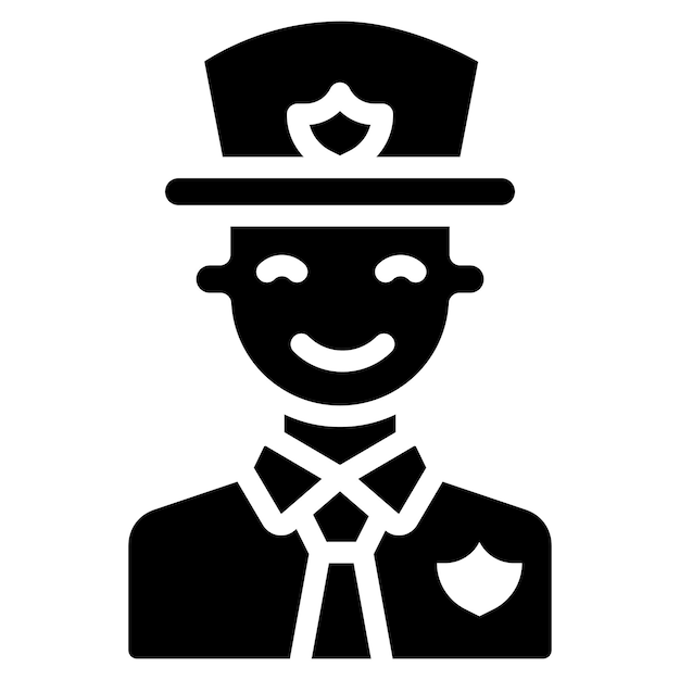 Police Officer Vector Illustration