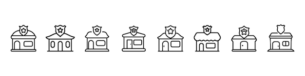 Police station icon