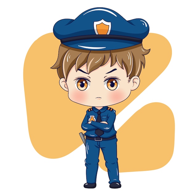 警官のキャラクター