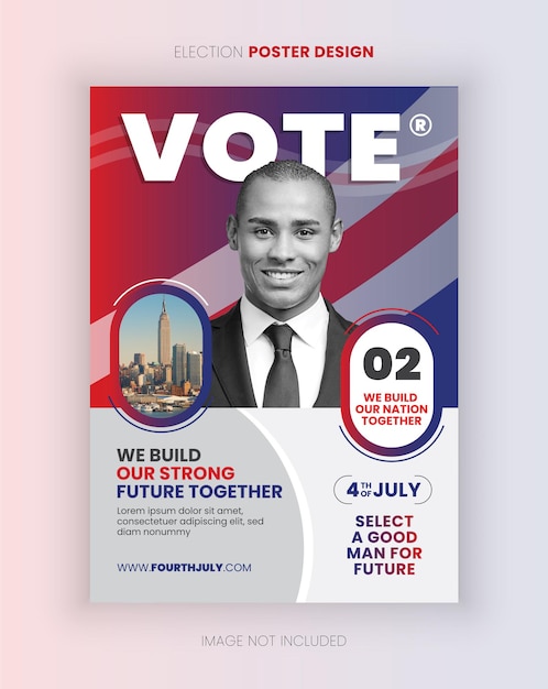 Political Flyer Templates Political Election Flyer Design