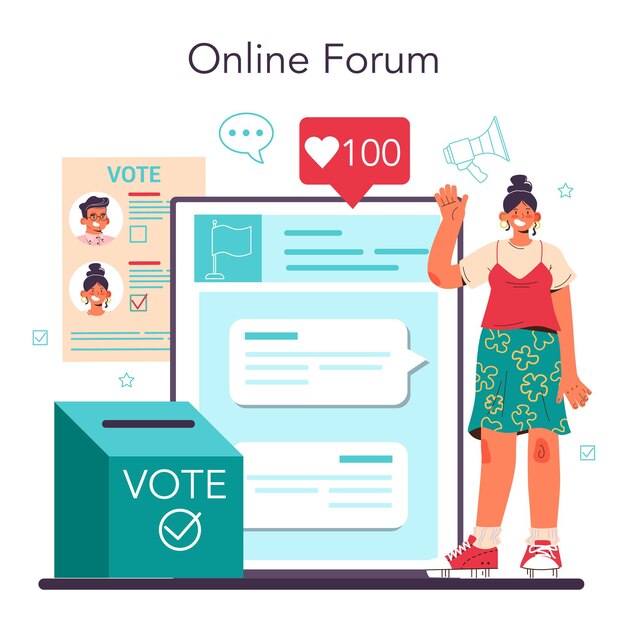 Voting page