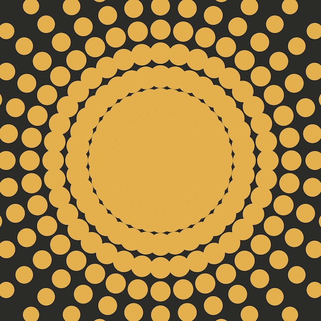 Vector polka dot halftone achtergrond abstract ontwerp sjabloon vector voor groeten kaart poster banner