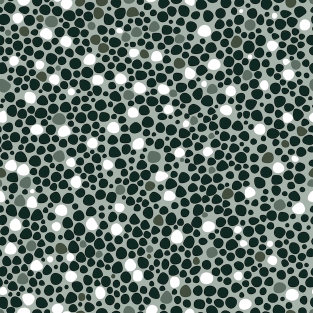 Polka dot Naadloos herhalingspatroon van cirkels punten Vector