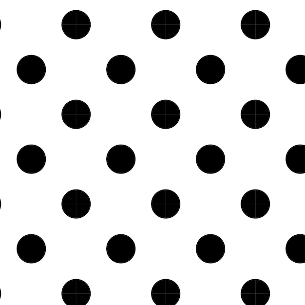 Vector polka dot patroon