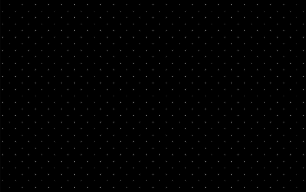 Vector polka dot pattern on a dark background