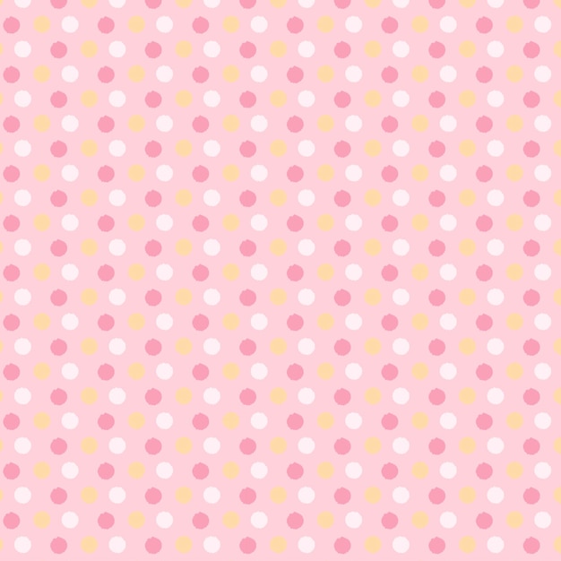 폴카 도트 패턴 (Polka Dot Pattern) - 모양의 모양, 모양의 색상, 모양이, 모양, 배경, 모형, 모양 (모양) - 현대적인 디자인, 터 일러스트레이션 (Vector Illustration)