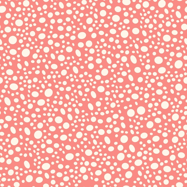 Polka dot seamless pattern in vector Modern design for paper cover fabric interior decor and other users