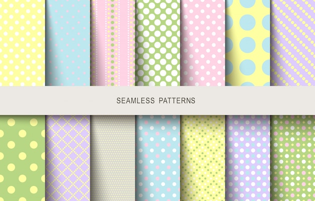 polka dot seamless pattern