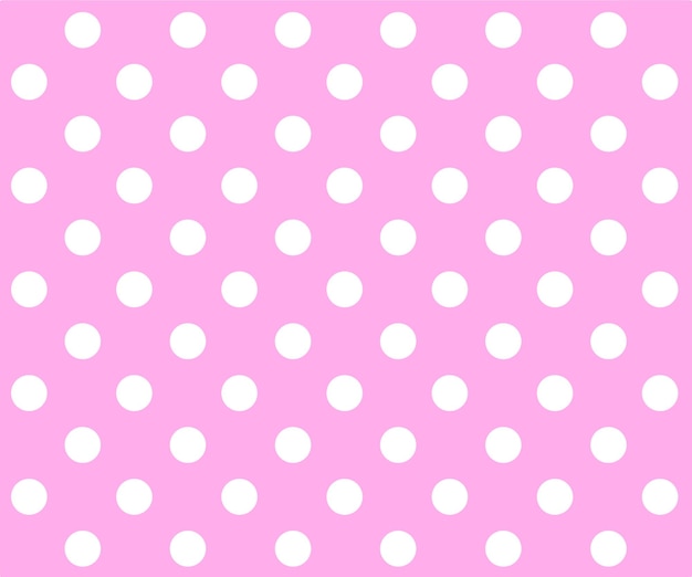 Vector polka dots pattern - seamless polka dots pattern print - cute easter pattern