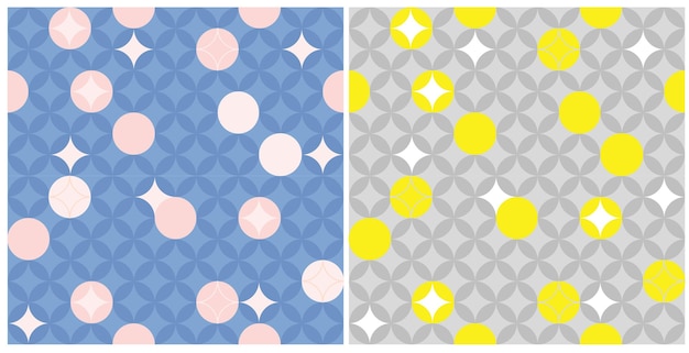 Polka dots seamless pattern Colorful print design for textile, fabric, fashion, wallpaper