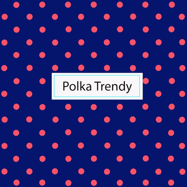 Polka patroon