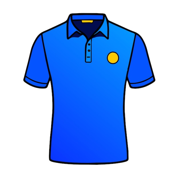 Vector polo t-shirt