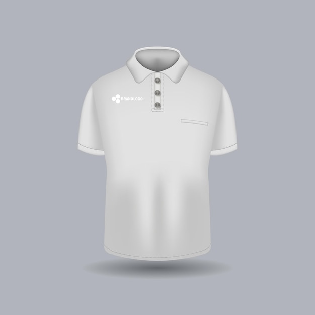 Polo Tshirt design mockup template