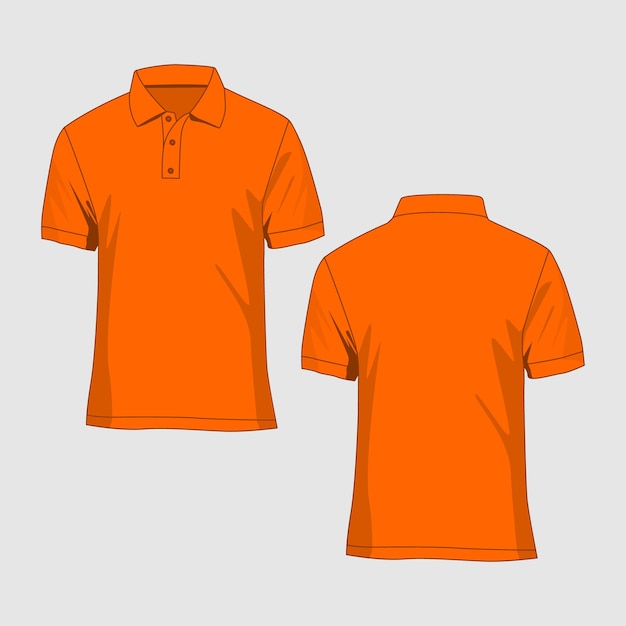 Polo Tshirt Mockup Vector Image And Illustration