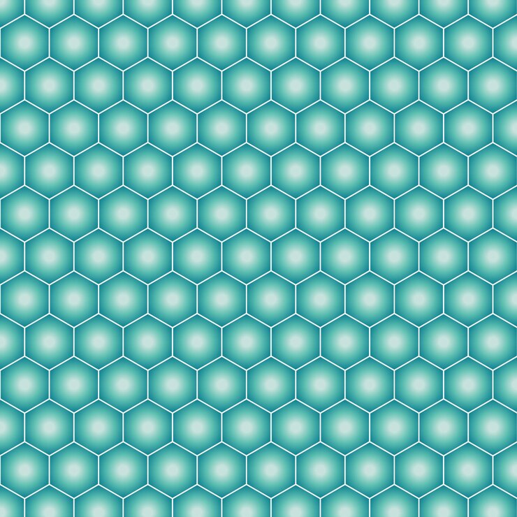 Vector polygon ball gradient pattern shape background